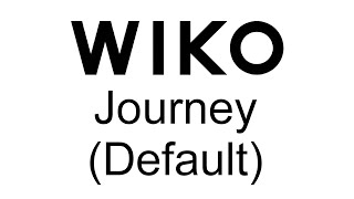 Journey Default  Wiko Harmony OS Connect Ringtone [upl. by Issak]