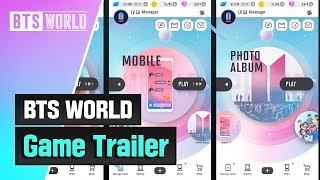 BTS WORLD Game Trailer [upl. by Garris]