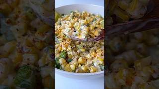 🌶️ Spice Up Your Life 🌽 Mouthwatering MexicanStreetCornSalad Recipe 🥗 CornSalad SaladRecipe [upl. by Aiyn]