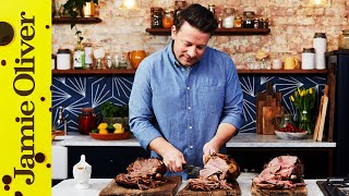 How to Cook a Leg of Lamb  Jamie Oliver [upl. by Cutlip]