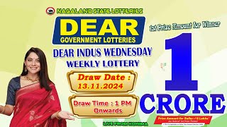 LOTTERY SAMBAD DEAR 1 PM 13112024 NAGALAND LOTTERY LIVE DEAR LOTTERY LIVE LOTTERY SAMBAD [upl. by Denise]