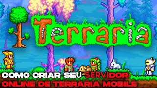 como cria o seu servidor de terraria 1449 [upl. by Blodget]