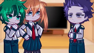 Class 1A  Class 1B React To Hitoshi Shinso  MHA  Gacha Club [upl. by Conn340]