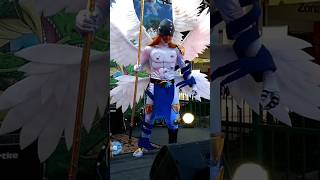 Anime PerĂş Fest  Pasarela  Angemon digimon [upl. by Deuno]