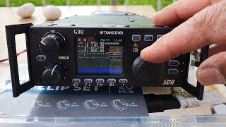 Exploring the Northern Frontiers with the Xiegu G90 HF QRP Transceiver and InvertedV Dipole Antenna [upl. by Devol28]