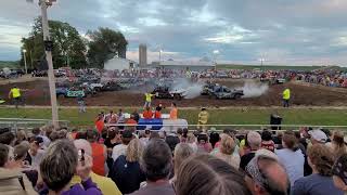 2024 Houston County Fair Demo Derby Full Size Cars 4K to WIN [upl. by Younger]