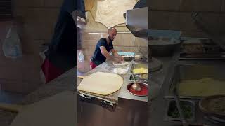 2 Pizzas AT The Same Time new pizza foryou food viralvideo viralshorts viralshort [upl. by Refeinnej176]