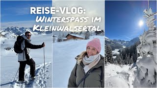 Vlog Winterurlaub im Kleinwalsertal [upl. by Akilak]