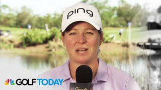 Retiring Ally Ewing happy to finish career on a high note  Golf Today  Golf Channel [upl. by Efioa363]