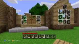 Minecraft 360 Wooden House Time LapseTutorial [upl. by Idner543]