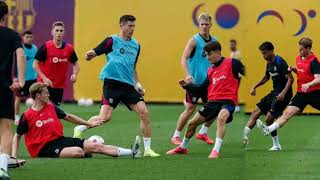 FC Barcelona Training Today  Last preparation for Bayern Munich [upl. by Farr]