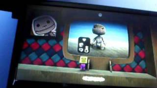 Little Big Planet Black Poppet Glitch [upl. by Ynnatirb]