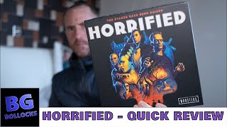 Horrified Board Game  Quick Review [upl. by Greenberg713]