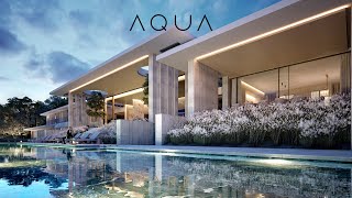 Villa AQUA by Manuel Ruiz Moriche ARK Architects The15 Sotogrande AREA Best Resort in Spain [upl. by Bysshe333]