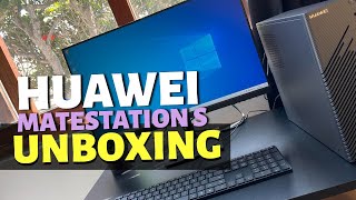 Huawei MateStation S  Unboxing y configuración No me esperaba tremenda PC [upl. by Gnat]