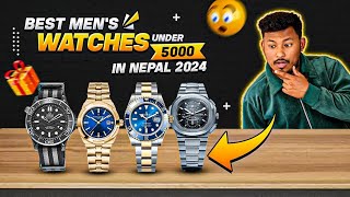 Top Quality🔝Mens Watch⌚️Under Rs5000 in Nepal Timeless Legacy Nepal 2024 [upl. by Yerg517]