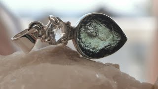 The Power Of Moldavite amp Herkimer Diamond by Crystal Healer Mark Bajerski [upl. by Tavia]