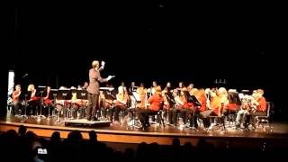 7th8th Grade Bands Combined  Fallbrook March  Nov 17 2015 [upl. by Collimore469]