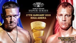 OLEKSANDR USYK VS MAIRIS BRIEDIS  JANUARY 27TH LATVIA WBSS CRUISERWEIGHT SEMI FINAL [upl. by Brightman]