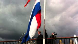 Aubade 2016  Vlag hijsen [upl. by Kcoj]