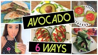 6 Unique amp Exciting Ways to Eat Avocado [upl. by Heyman]