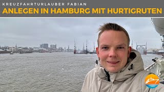 🔴 LIVE Verspätete Ankunft zurück in Hamburg mit Hurtigruten nach Sturm auf der Nordsee [upl. by Ekaj]