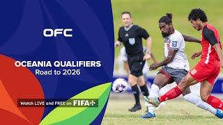 Highlights  New Caledonia v Papua New Guinea  FIFA World Cup 26™ Oceania Qualifiers [upl. by Tnomed]