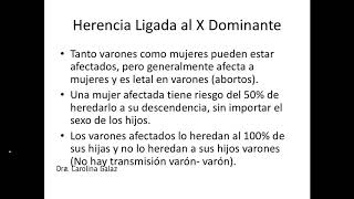 Herencia Ligada al X dominante [upl. by Benny]