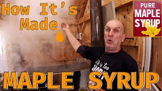 How to make MAPLE SYRUP part 2 of 2 [upl. by Nauht]