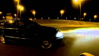 Civic Type r ep3 k20 vs VW Passat b5 fl 27 biturbo 4motion 400hp500Nm [upl. by Eniortna]