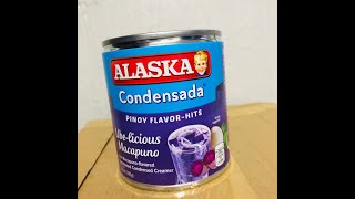 Alaska Sweetened Condensed Creamer UBE 300mlVinzwholesaleFampBMalaysia [upl. by Idolah500]