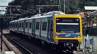 A Train ride from Ferntree Gully Station to Bayswater Station and back  5th of January 2023 [upl. by Atiner]