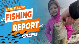 The Lake St Clair Fishing Report 4242024 [upl. by Rebmeced]