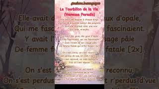 Le Tourbillon de la Vie  Vanessa Paradis frenchsong chansonsfrançaises [upl. by Aimahc638]