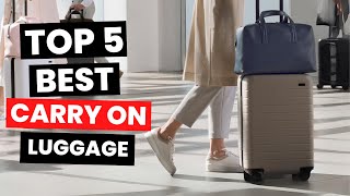 Top 5 Best Carry on Luggage 2024 [upl. by Navap74]