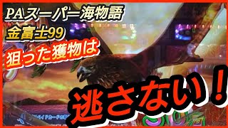 パチンコ勝負95【PAスーパー海物語IN JAPAN2 金富士99バージョン】鷹田純次前編 [upl. by Gurtner]