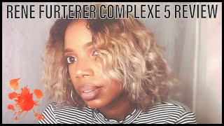 RENE FURTERER COMPLEXE 5 STIMULATING SCALP OIL REVIEW TWO STRAND FLAT TWIST REVEAL [upl. by Edieh]