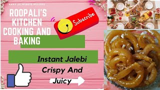 instant jalebeecrispymouthwatering market style jalebeetips n tricks for juicy jalebihow to fry [upl. by Sayette]