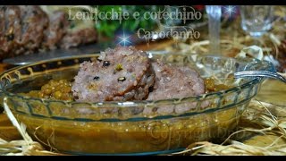 LENTICCHIE E COTECHINO [upl. by Buzz]