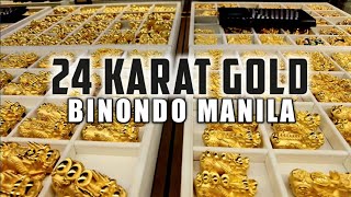 4K Buying 24K HONGKONG GOLD in Binondo Manila COVO Gold Shop amp Piyao Bracelet [upl. by Fanny]