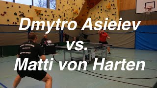 Dmytro Asieiev 2148 vs Matti von Harten 2132  Regionalliga Nord  18112023 [upl. by Eidnak]