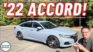 2022 Honda Accord Touring Review  So Much Value Here [upl. by Lasky422]