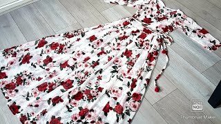 new dress designlong gown  maxi dress cutting and stitching [upl. by Kere]