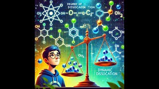 Degree of dissociation  part 1  Chemical equilibrium tut 2 [upl. by Skees]