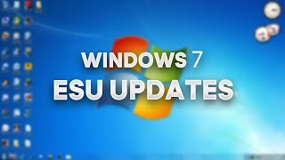 ESU Updates For Windows 7 In 2024 [upl. by Peti]