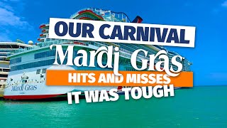 Carnival Mardi Gras Top Hits amp Misses [upl. by Aneehsirk404]