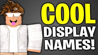 TOP 50 COOL DISPLAY NAMES For Roblox  Roblox DISPLAY NAMES [upl. by Joyann883]