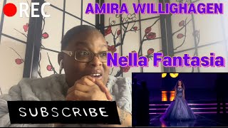 😱AMIRA WILLIGHAGEN NELLA FANTASIA REACTION [upl. by Lek298]