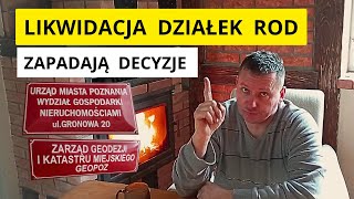 Likwidacja działek ROD w miastach  Zapadają już decyzje [upl. by Ysor286]