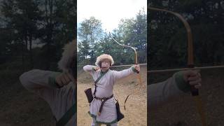 Mongol vs Knight How Mongols fought against heavy armor satire cosplay airsoft archer buhurt [upl. by Anilegnave]